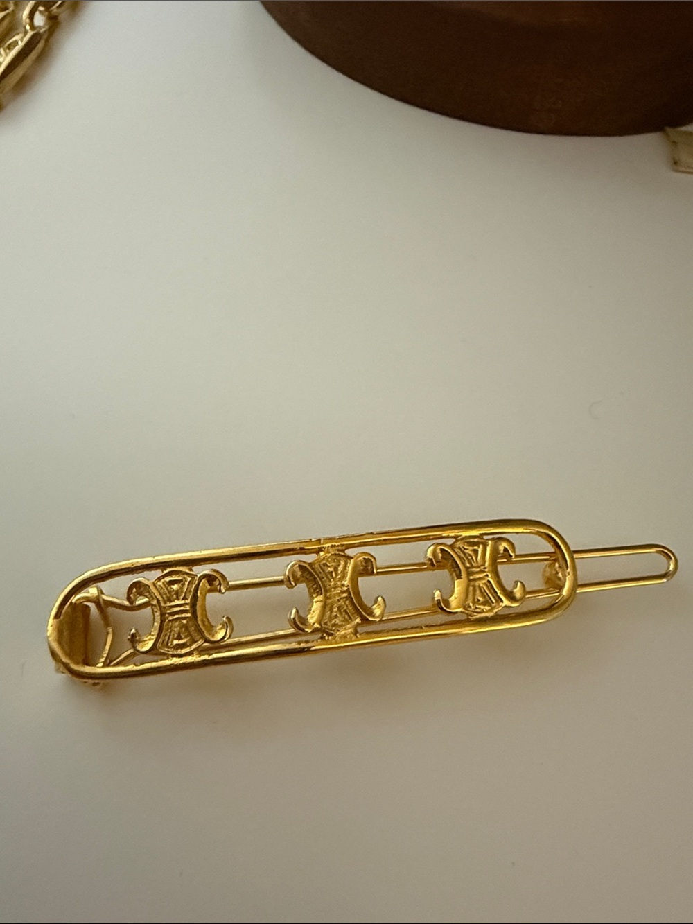 Celine  Vintae Hair Clip